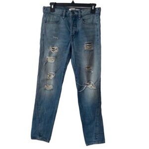 Talley New York High‎ Rise Distressed Jeans